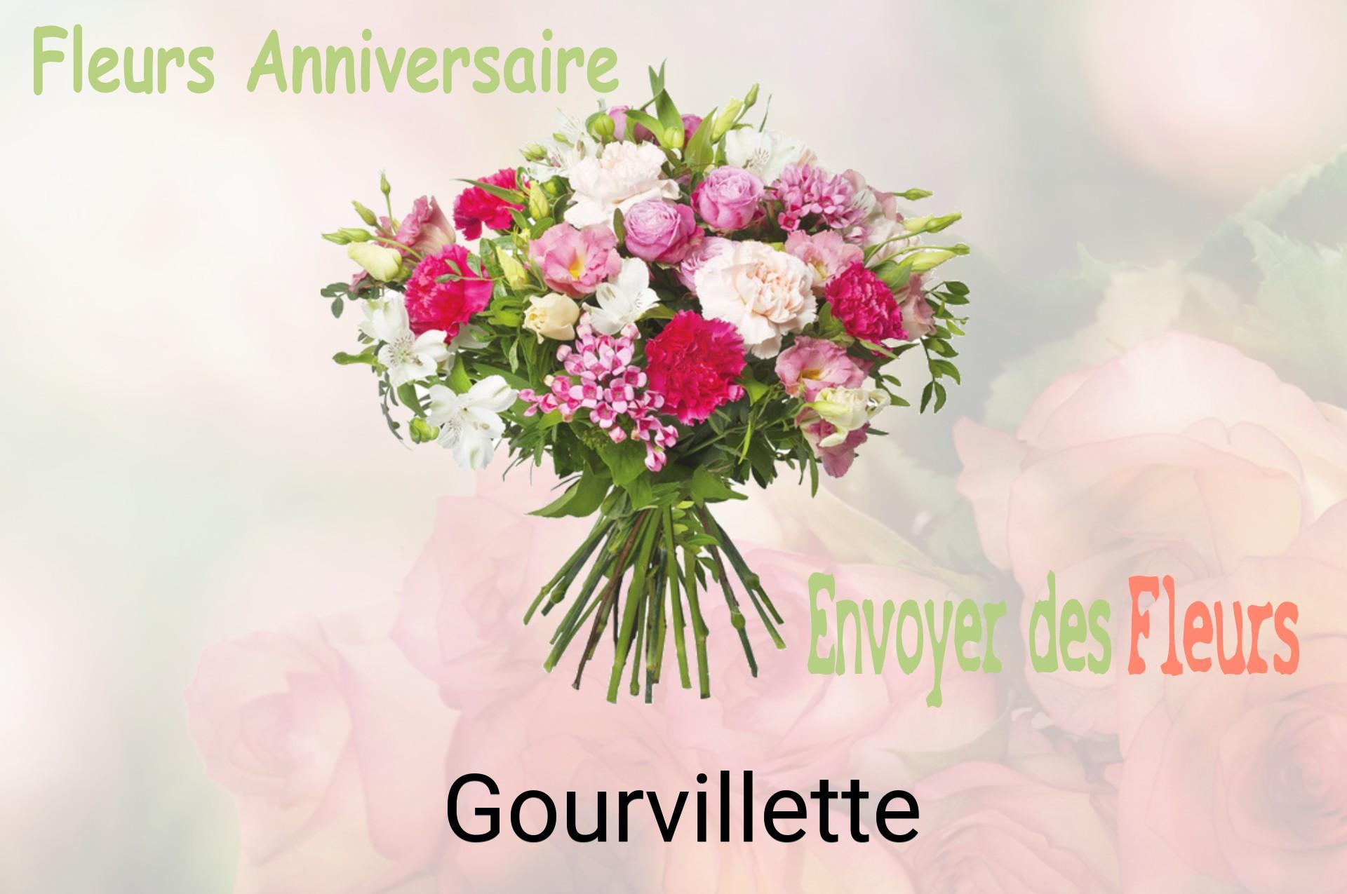 Bouquet de fleurs d’anniversaire livré à Gourvillette