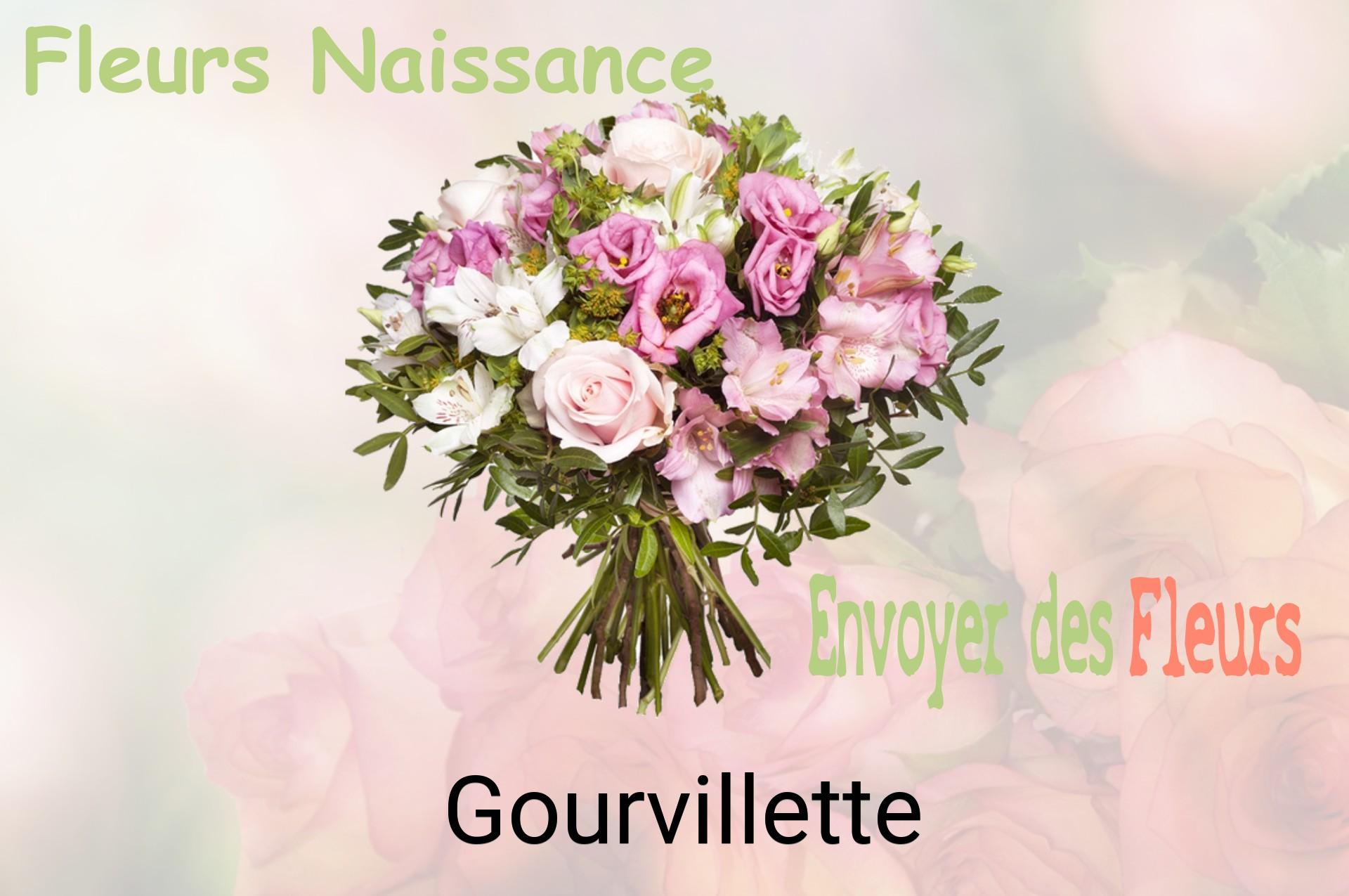 Bouquet de fleurs de naissance livré à Gourvillette