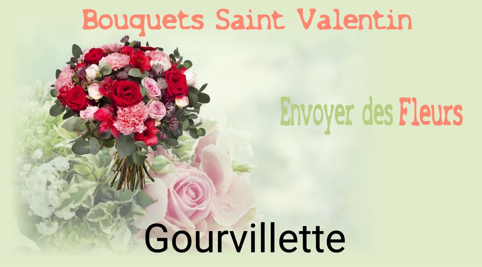 Roses de Saint-Valentin livrées à Gourvillette